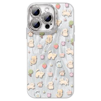 适用苹果16手机壳16pro新款15外壳16promax的14女款13超好看镜头12全包2025网红爆款高级版plus小众满屏猫咪