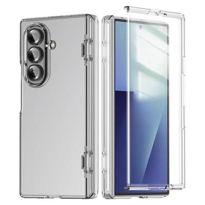 壳膜一体适用三星ZFold7手机壳新款GalaxyZFold7折叠屏专用zfod6保护套全包磁吸中轴七代透明硬壳防摔6代男女