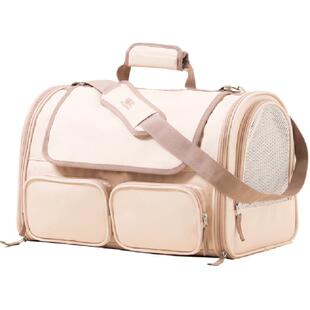 福丸外出便携猫包防应激猫咪外出神器手提透气双肩可折叠宠物背包