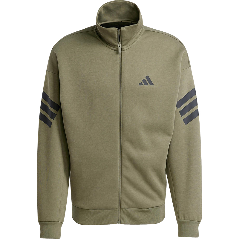 Adidas/阿迪达斯官方正品2025春新款男士针织立领户外外套JD4887