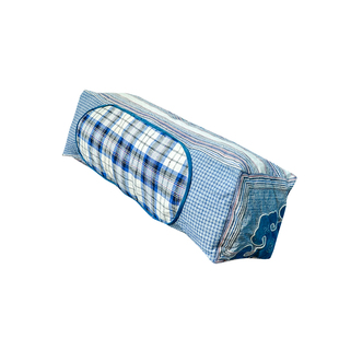 丹凤布艺如意绣花系列上海手织布土布三角靠枕长方枕扶手含芯子