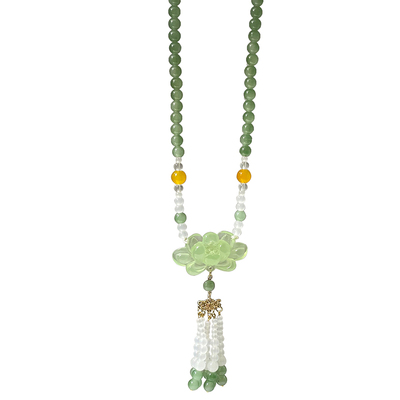 莲花璎珞项链古装汉服配饰