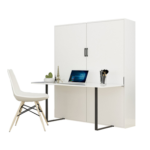 电动隐形床小户型折叠壁床遥控翻动隐藏正侧翻五金配件书桌衣柜床