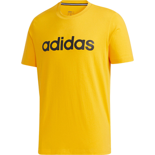 Adidas/阿迪达斯官方正品 夏季新款neo男子运动型格短袖T恤GJ8933