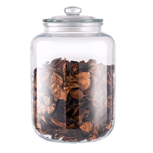 陈皮专用储存罐装中药茶叶罐玻璃罐商用密封瓶食品级玻璃瓶储物罐