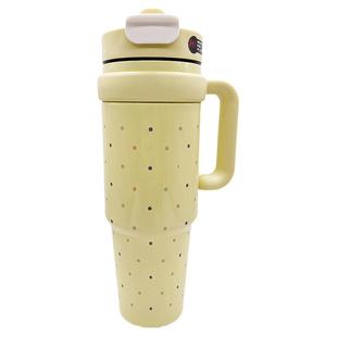 可爱大容量冰霸杯带手柄双饮保温杯女生高颜值巨无霸水壶吸管杯子