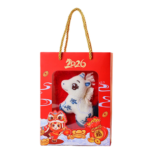 幼儿园新年礼物马年围巾定制logo儿童元旦伴手礼送全班小礼品实用