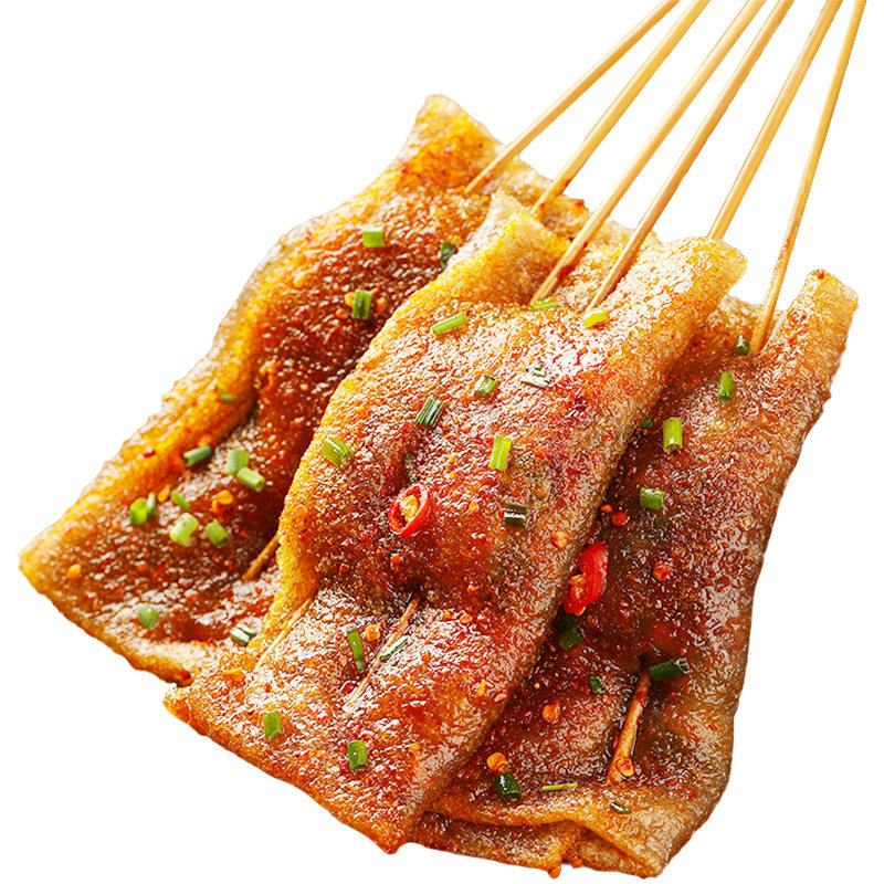 烤苕皮烧烤专用商重庆大苕皮四川烧烤配料全套露营家用半成品勺皮
