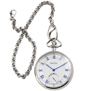 Seagull海鸥手表男士复古机械男表钢带怀表M3600S大师系列