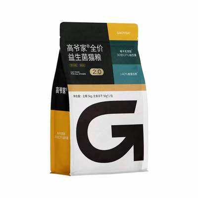 高爷家冻干生骨肉益生菌猫粮5kg