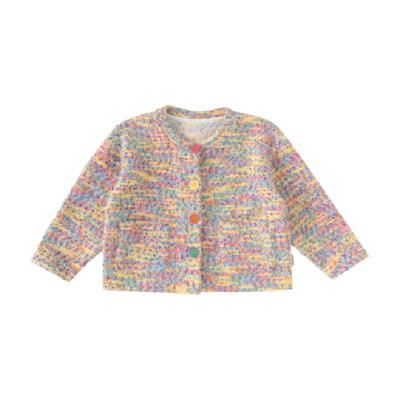 INSbobo女童针织外套秋装毛衣