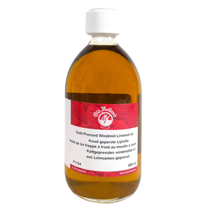 进口Old Holland老荷兰绘画用冷榨亚麻调色油 油画媒介1134干性油