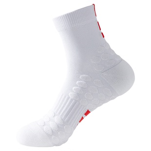 跑步袜子男款防臭耐磨毛巾厚底马拉松专用徒步登山男士专业运动袜