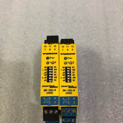 溢价-图尔克，TURCK安全栅IM1-22Ex-R-24VDC