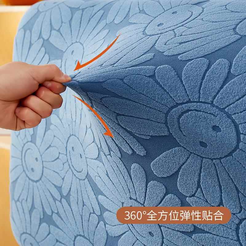 2025新款全包床头套罩软包简约现代防尘万能通用床头罩木床靠背套