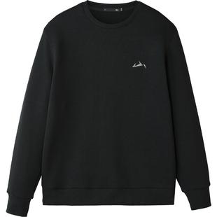 HLA/海澜之家山不在高卫衣26春夏新款加绒可选柔软圆领套头上衣男