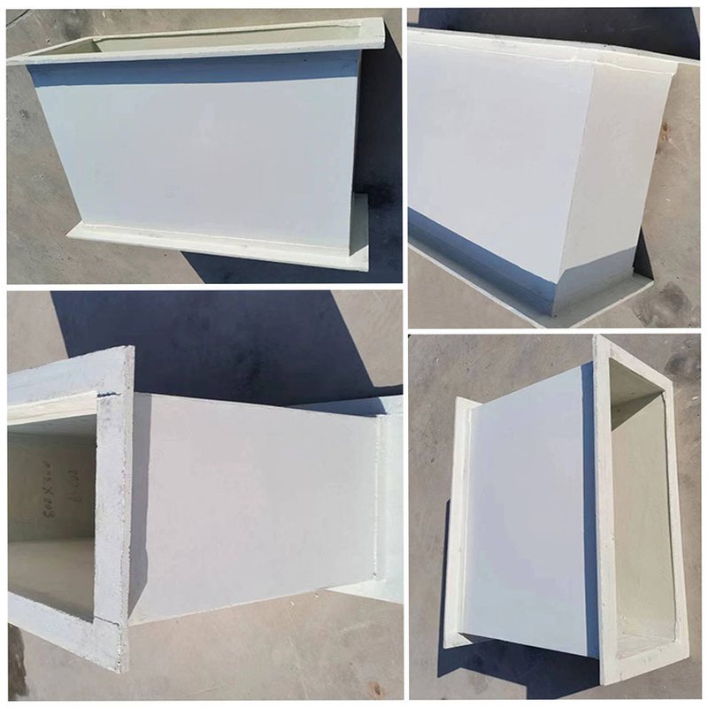 供应方形矩形风管耐酸碱人防定制地下室工程圆形通风管道矩形批发