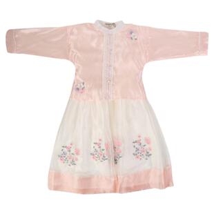 IVY HOUSE常春藤儿童装女童春秋 明制汉服改良套装两件套中式古典