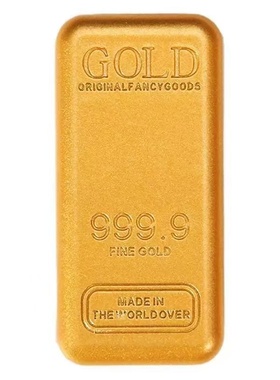 仿真金条沙金样品道具装饰品摆件