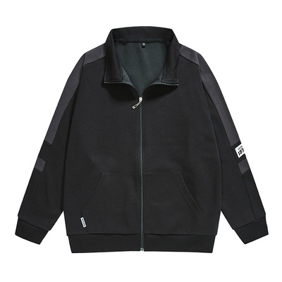 加肥加大重磅开衫胖子卫衣外套潮