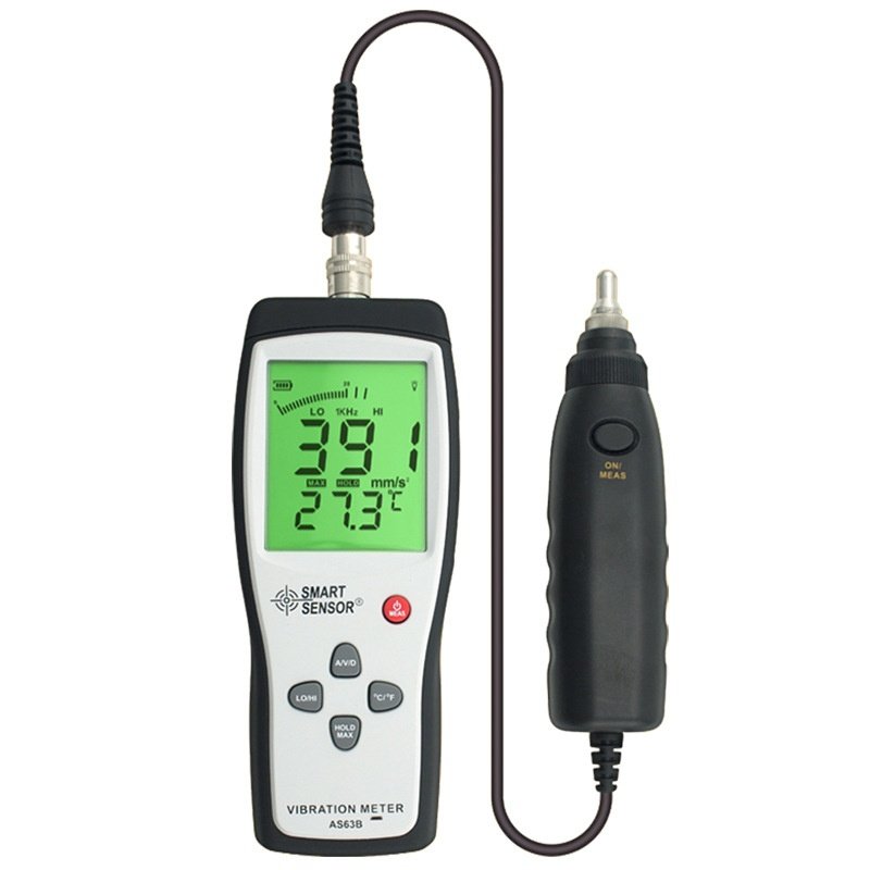 希玛 AS63B分体式测振仪 测振表 振动测试仪 高精度 配手提箱