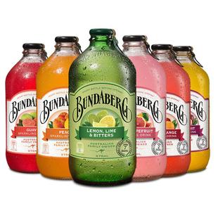 澳洲宾得宝Bundaberg柠檬干姜汁汽水果汁气泡水酿造饮料整箱饮品