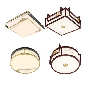 雷士照明LED新中式卧室灯吸顶灯古典大气创意家用房间灯具灯饰