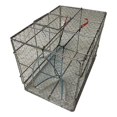 折叠鱼笼304不锈钢手工制作泥猛