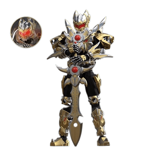 【X11】奥迪双钻 铠甲勇士帝皇侠 可动成品模型15周年纪念版