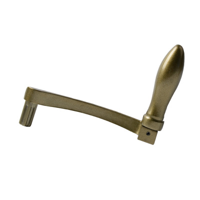 晾衣架配件 摇把手摇杆升降通用6六角边四齿梅花手摇器 配件手柄