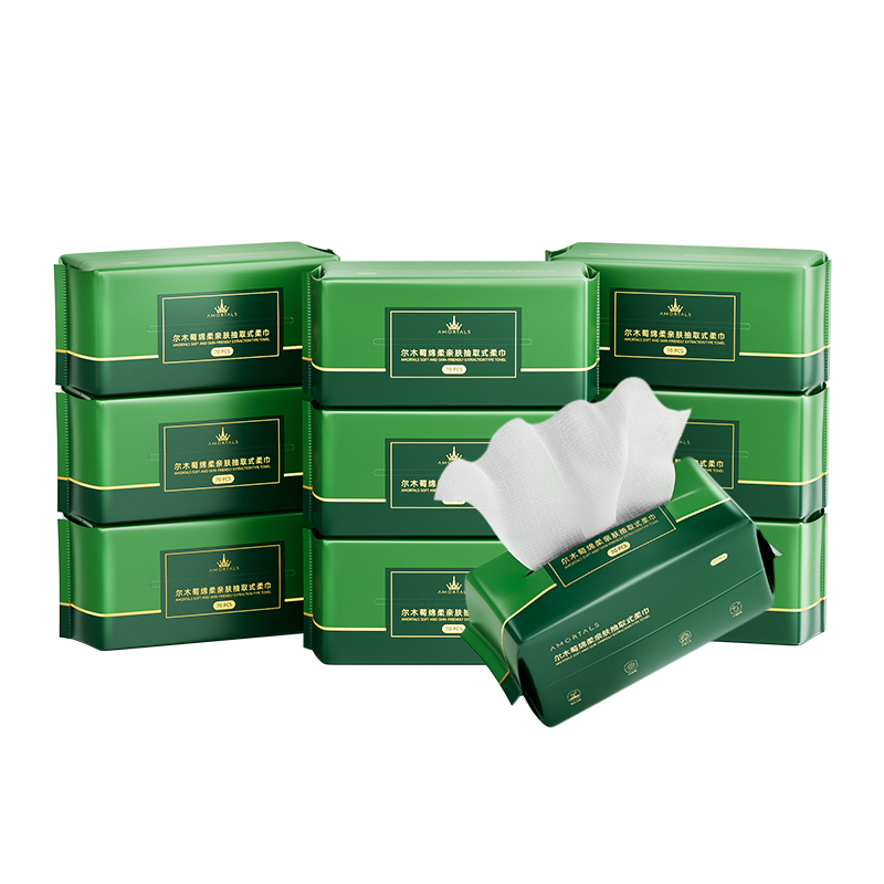 尔木萄十连包洗脸巾囤货装