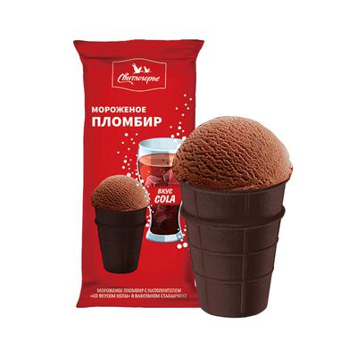 斯味特拉冰淇淋新品华夫杯可乐味