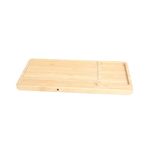 竹木无线充FSC木制品多功能收纳充电器电源移动手机木质盘