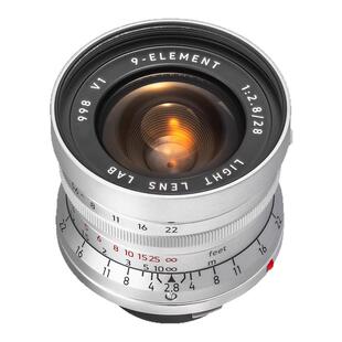 Light Lens Lab周九枚M28mmF2.8M口镜头适用于徕卡M3M6M10PM11