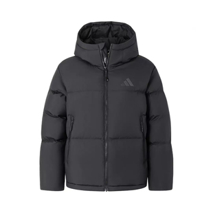 adidas/阿迪达斯女子运动休闲舒适防风连帽保暖外套羽绒服JV6192