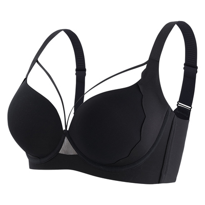 胸大显小聚拢性感内衣调整型