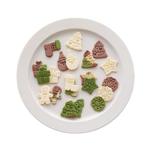创意卡通圣诞小可爱饼干模具 圣诞老人松树姜饼人圣诞礼物diy工具