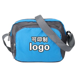 批发广告包旅游纪念礼品包单肩斜挎小背包时尚尼龙帆布包定制LOGO