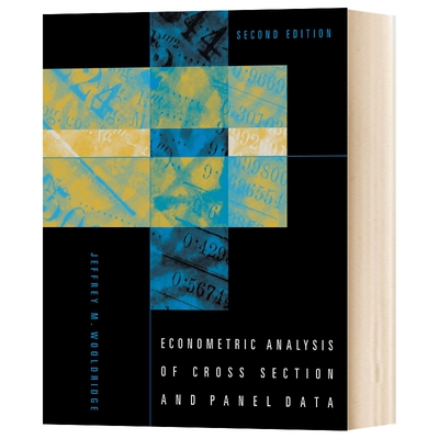 英文原版 精装 Econometric Analysis of Cross Section and Panel Data 截面和面板数据的计量经济学分析 第二版 英文版