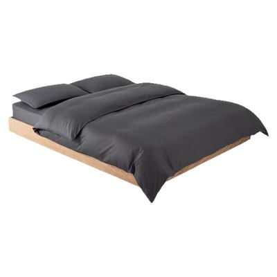 NIGHTOLOGY晚安学80支星空灰长绒棉全棉四季轻奢简约贡缎四件套