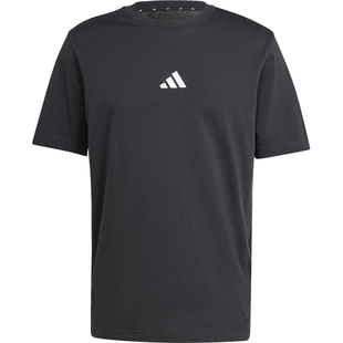 Adidas/阿迪达斯正品夏季男士运动简约经典轻质针织短袖T恤JE9024