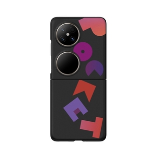 华为Pocket 2手机壳原装正品宝盒2官方保护壳折叠屏保护套全包防摔绮梦彩蝶/缤纷字母艺术主题壳男女新款原厂