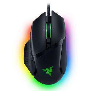 Razer雷蛇巴塞利斯蛇V3电脑电竞RGB有线智能滚轮游戏鼠标CSGO