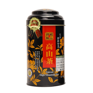 台湾高山茶鼎鼎有茗原装进口阿里山迎宾乌龙茶 正宗黑罐新茶罐装