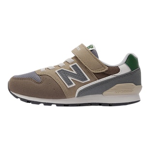 New Balance nb童鞋男女4-7岁中童春秋复古拼色休闲鞋YV996MA3