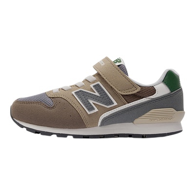 New Balance nb童鞋男女4-7岁中童春秋复古拼色休闲鞋YV996MA3