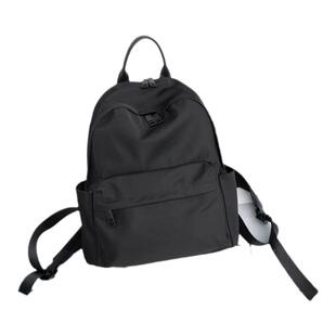 欧货真皮百搭旅游背包2025新款防泼水纯色夹层暗袋方形休闲双肩包