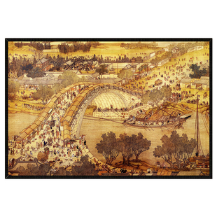 清明上河图拼图1000片完整版成人治愈系高难度解压男女孩生日礼物