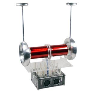 音乐特斯拉线圈双极性SSTC人造闪电磁暴电圈成品炫酷高科技玩具！