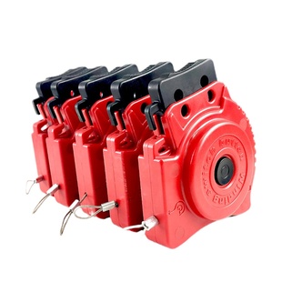 博士工业设备停工2M不锈钢缆绳LOTO挂牌上锁自动伸缩缆绳锁BD-L41